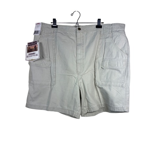 Wrangler Other - Wrangler Shorts Men 46 inseam 7 Explorer Shirt Rugged Wear NWT utility summer